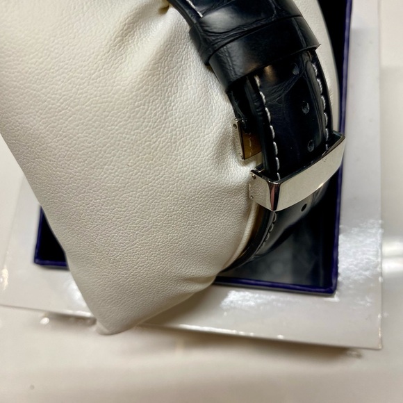 NEEDS BATTERY! Men’s Movado 1 Ct. Diamond Bezel Museum 40mm Watch - Picture 11 of 15